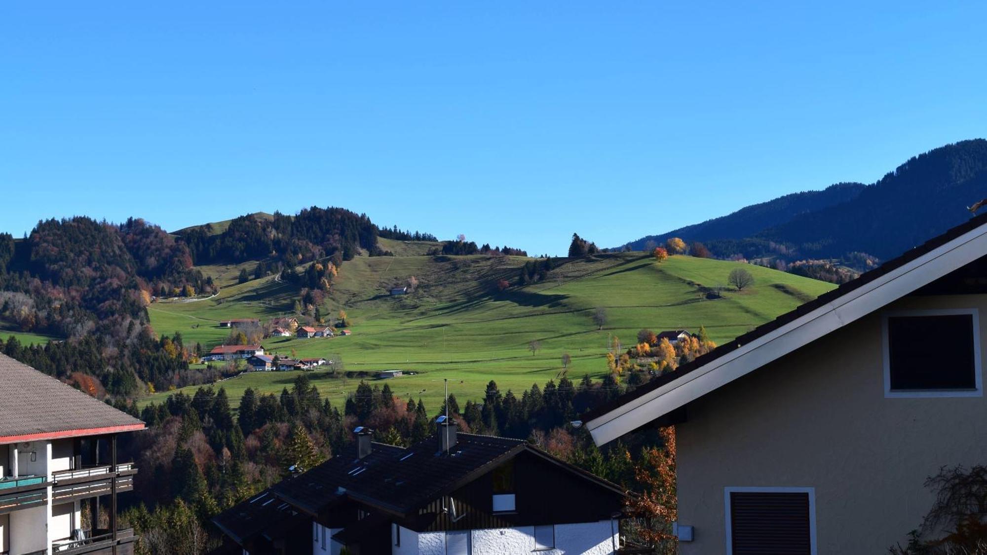 Fewo "Huendleblick" Oberstaufen/Steibis Dış mekan fotoğraf